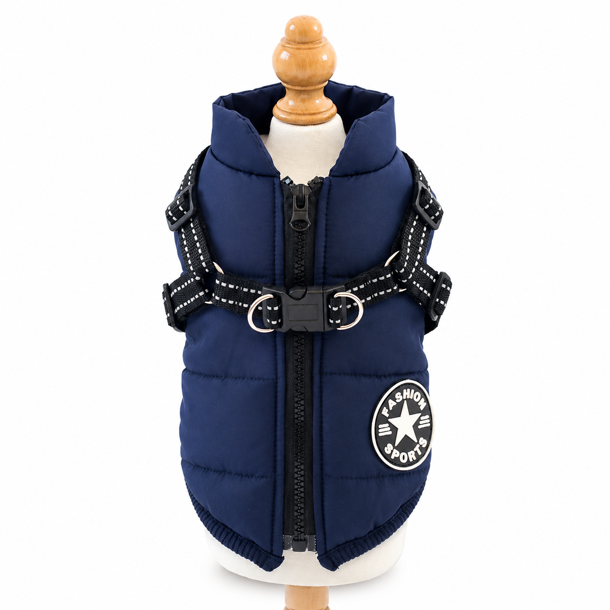 Blue soft dog vest shirt for small and medium dogs, casual pet clothing by Pawnesta, comfortable and lightweight dog vest.
