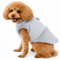 Warm Plush Dog Vest with Fur Collar – Winter Pet Jacket Coat